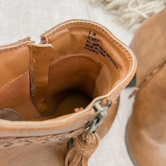 ESPRITE brown heel boots - Picture 6 of 6